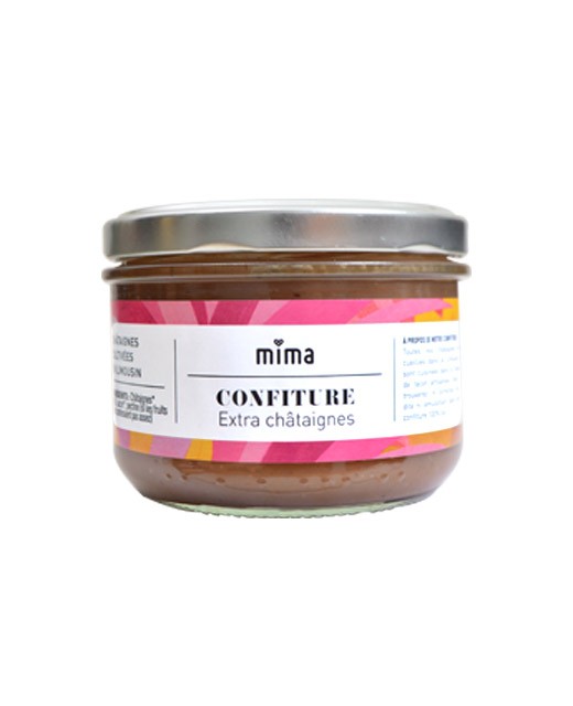 Confiture extra de châtaignes bio - Mima Bio