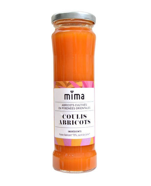 Coulis d'abricots bio - Mima Bio