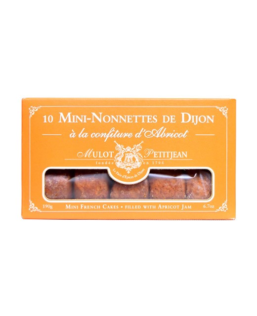 Mini-nonnettes de Dijon - confiture d'abricot - Mulot & Petitjean