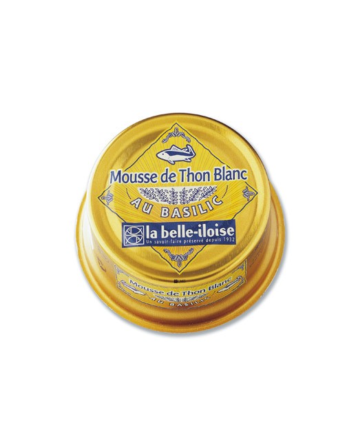 Mousse de thon blanc germon au basilic - La Belle-Iloise