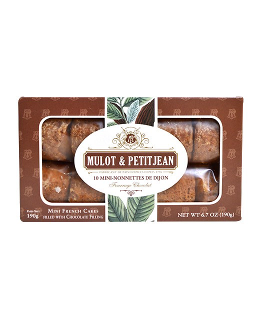 Mini-nonnettes de Dijon - saveur chocolat - Mulot Petitjean - Edélices