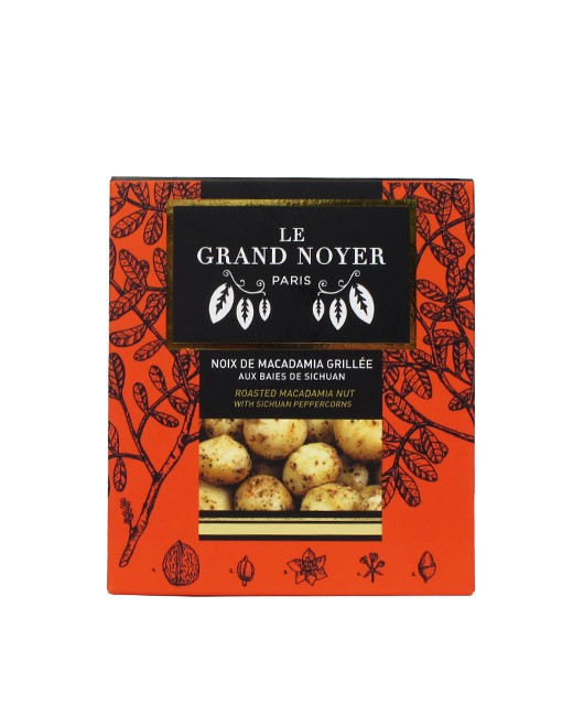 Noix de macadamia grillée aux baies de Sichuan - Grand Noyer (Le)