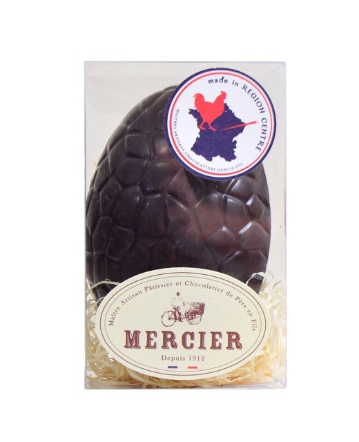Œuf de Pâques en chocolat noir  - Chocolaterie Daniel Mercier