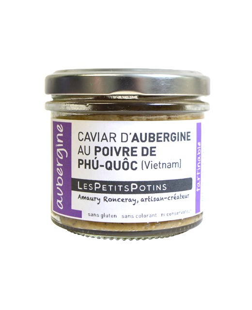 Caviar d'aubergine au poivre de phú-quôc - Aubergine - Les Petits Potins
