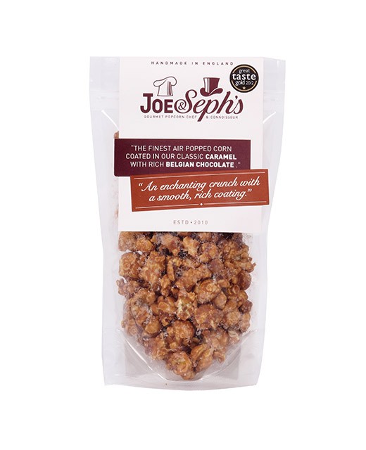 Pop Corn Caramel et Chocolat Belge - Joe and Seph's