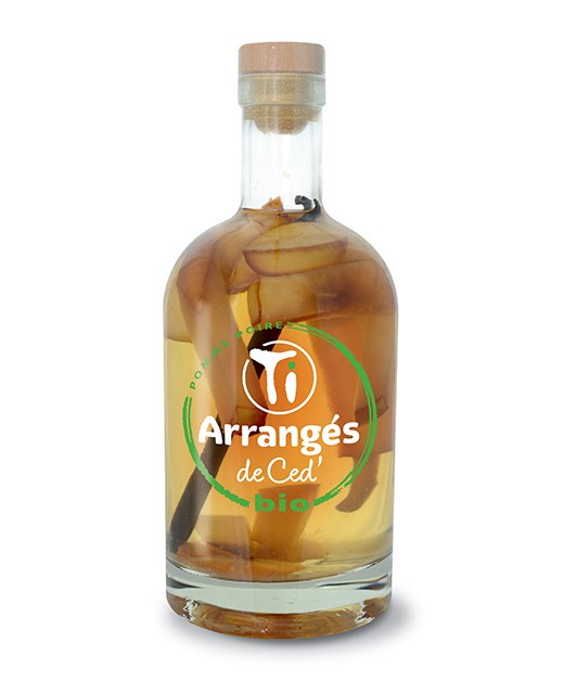 Rhum arrangé à la Pomme et à la Poire - Bio - Les Rhums de Ced'