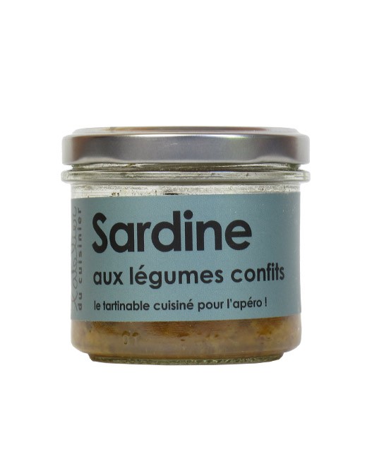 Rillettes de sardine aux légumes confits - L'Atelier du Cuisinier