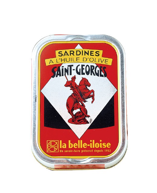 Sardines à l’huile d’olive vierge extra Saint Georges - La Belle-Iloise