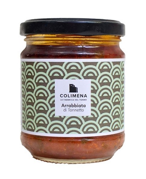 Sauce all'arrabbiata - sauce tomate piquante au thon - Colimena