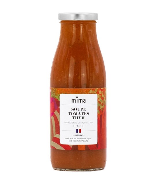 Soupe tomates thym bio - Mima Bio