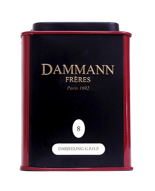 Thé Darjeeling G.F.O.P. - boîte métal - Dammann Frères