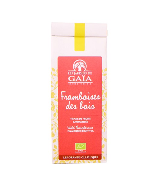 Tisane Framboises des bois - Les Jardins de Gaïa