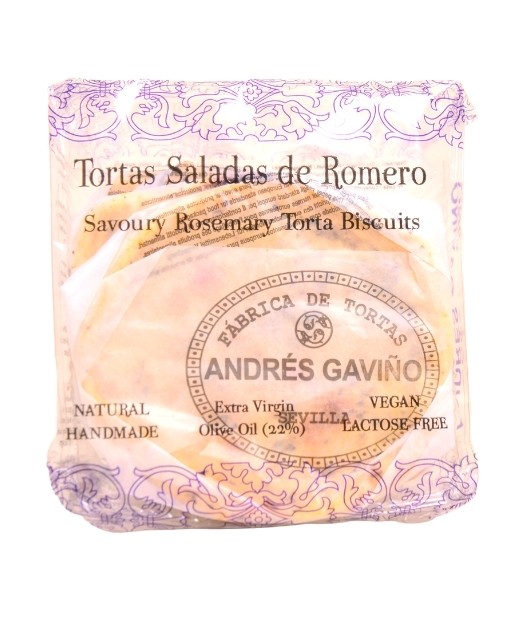 Tortas à l'huile d'olive et au romarin - Andrés Gaviño