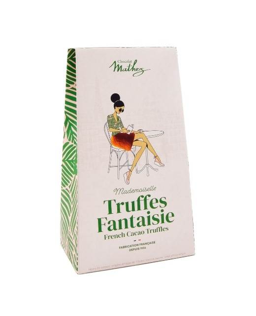 Truffes Fantaisie aux éclats de caramel au beurre salé - Mathez