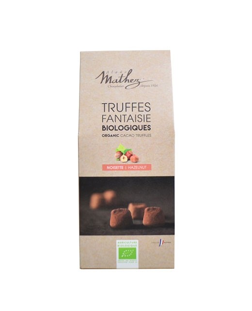 Recette de Truffes chocolat noir, noisettes et Huile de Noisette