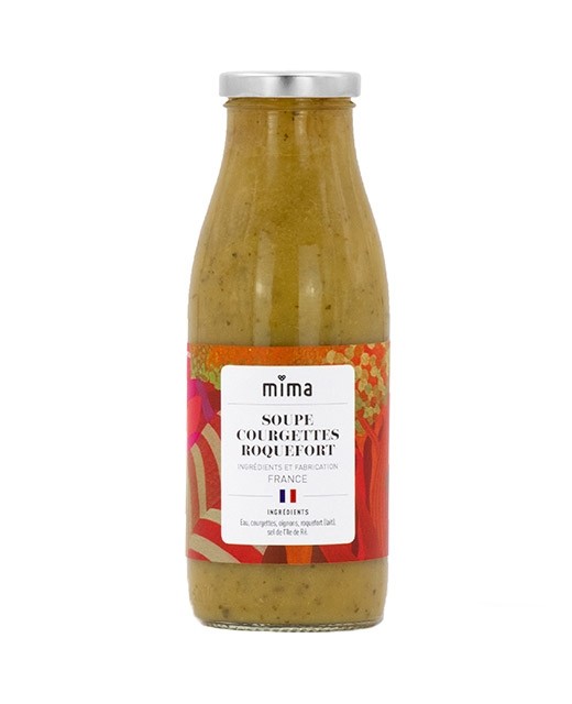Soupe courgettes roquefort bio - Mima Bio
