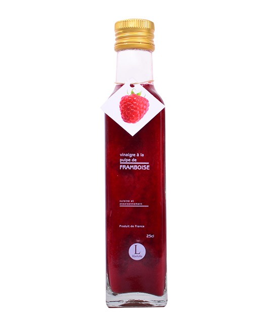 Préparation à base de vinaigre et de pulpe de framboise - U Saveurs - 20 cl