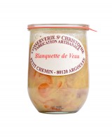 Plat cuisiné Blanquette de veau - Conserverie Saint-Christophe