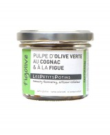 Pulpe d'olive verte au cognac et à la figue - Figolive verte - Les Petits Potins