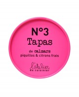 Tapas N°3 - Calmars, piquillos et citrons frais - L'Atelier du Cuisinier