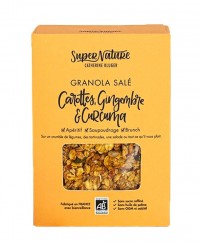 Granola salé carottes, gingembre et curcuma bio - Catherine Kluger