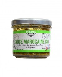 Sauce marocaine pimentée céréales et légumes bio  - Les Saveurs de Rénima