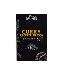 Curry doux maison - dosettes fraîcheur - Max Daumin