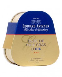 Bloc de foie gras d'oie 75g - Edouard Artzner
