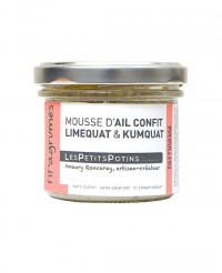 Mousse d'ail confit au limequat et kumquat - Tit'agrumes - Les Petits Potins