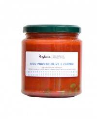 Sauce tomate aux olives et aux câpres - Paglione