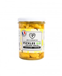 Pickles de chou fleur au curcuma - Golden Jubilée  - Les 3 Chouettes