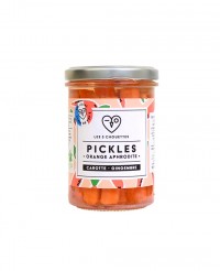 Pickles de carotte au gingembre - Orange Aphrodite - Les 3 Chouettes