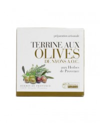 Terrine aux Olives de Nyons AOC et aux Herbes de Provence - Provence Tradition