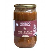 Civet de cerf sauce grand veneur - Nemrod