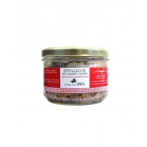 Effiloché de canard confit aux olives et graines de lin - Sudreau