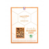 Granola bio aux amandes et au miel de châtaignier - Kluger x Hédène - Catherine Kluger