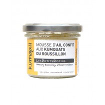 Mousse d'ail confit aux kumquats du Roussillon - Kumqail - Les Petits Potins