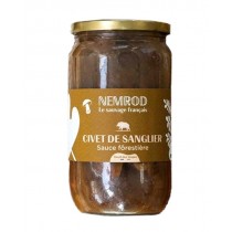 Civet de sanglier sauce forestière - Nemrod