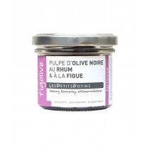 Pulpe d'olive noire au rhum et à la figue - Figolive - Les Petits Potins