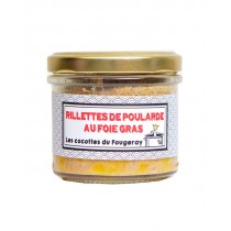 Rillettes de poularde au foie gras - Comptoir Fougeray