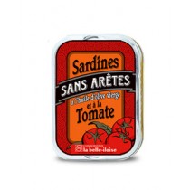 Sardines sans arêtes à l’huile d’olive et à la tomate - La Belle-Iloise