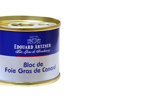 Bloc de foie gras de canard 65 g - Edouard Artzner