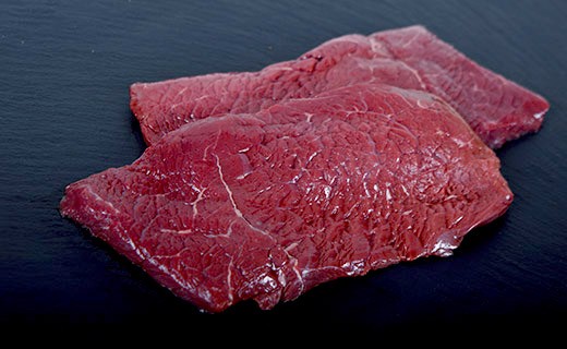 Bœuf Salers - Steak de rumsteck - Edélices Boucherie