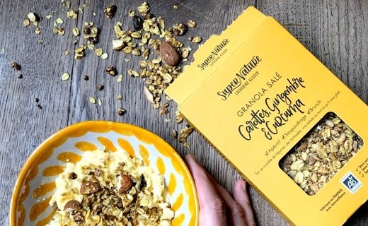 Granola salé carottes, gingembre et curcuma bio - Catherine Kluger