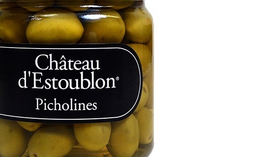 Olives vertes Picholines  - Château d'Estoublon