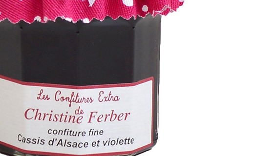 Confiture de cassis et violette - Christine Ferber