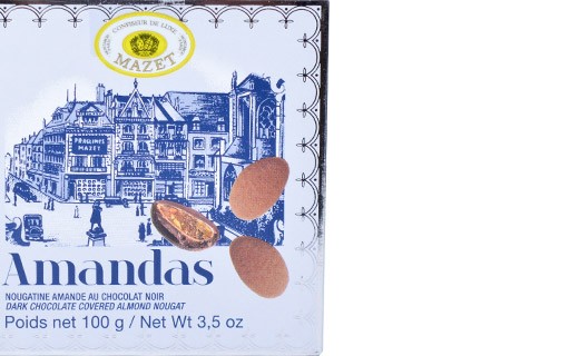 Spécialité de chocolat Amandas - Mazet