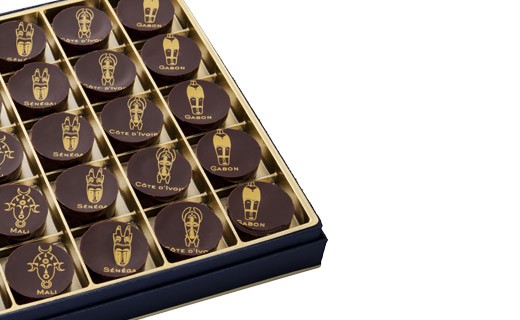 Coffret dégustation chocolat aux fruits et épices - 25 chocolats - Castelanne