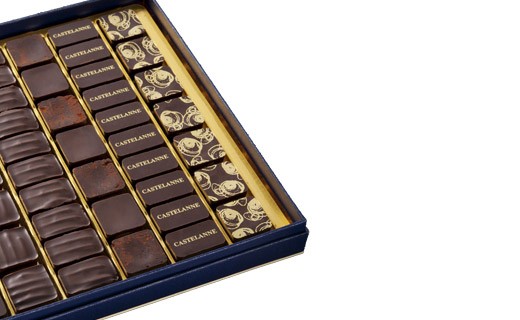 Coffret dégustation grands crus de cacao - 51 chocolats - Castelanne