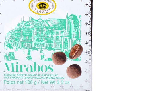 Spécialité de chocolat Mirabos - Mazet
